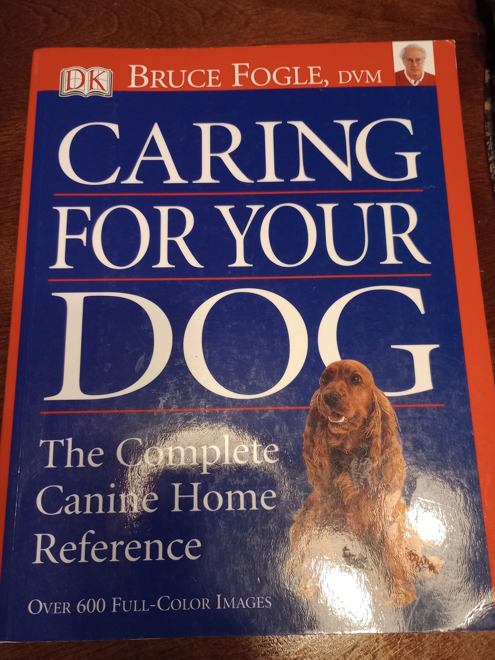 Caring for Your Dog - Blue and Orange Cover